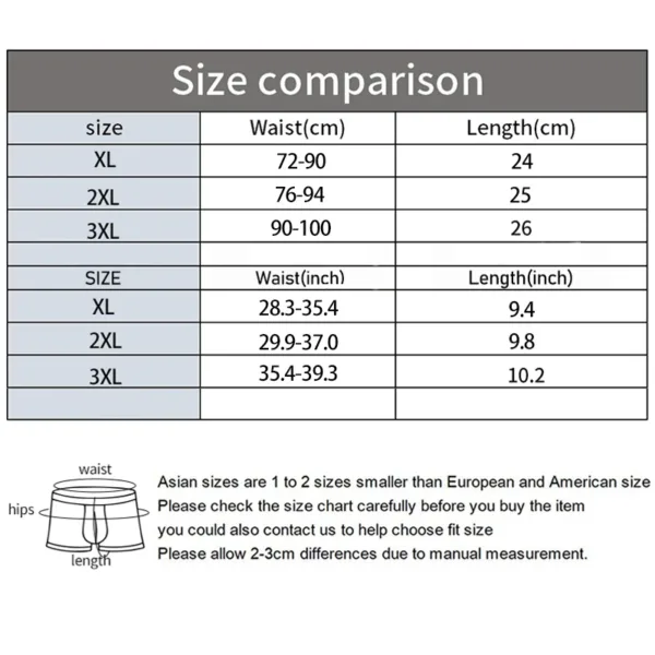 Men's Cotton Underwear Boxers Letter Trend Mid Waist Comfortable Underpants Shorts Sexy Fashion Panties - Image 6