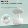 Air Humidifier Anti-Gravity Ultrasonic Cool Mist Maker Night Light Weightless Sprayer with LED Night Light Water Droplet - Image 8
