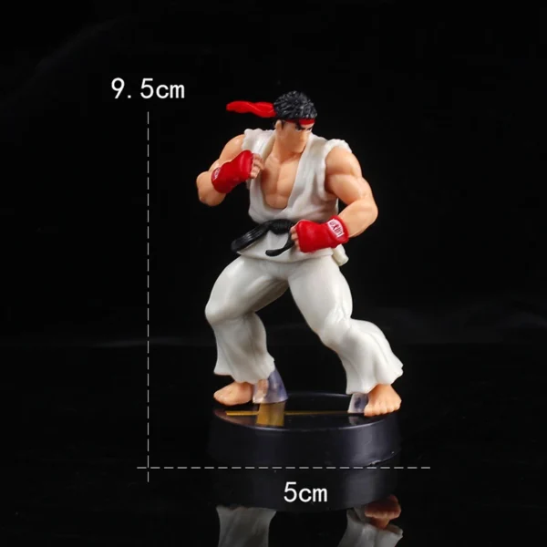 Anime Ken Masters Hoshi Ryu Action Figure PVC Toys Cute Street Fighter Game Dolls Room Decor Birthday Gift For Boys - Image 4