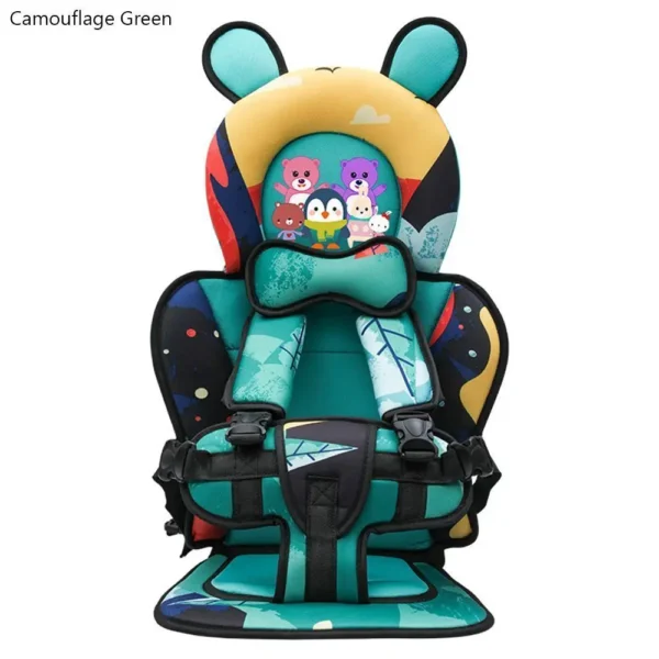New Baby Safety Seat for 0-12 Years Old Kids Universal Car Mattress Pad Portable Shopping Cart Mat Child Seat Car Child Cushion - Image 16