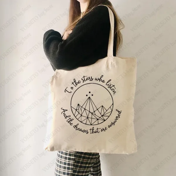 Velaris Pattern Tote Bag