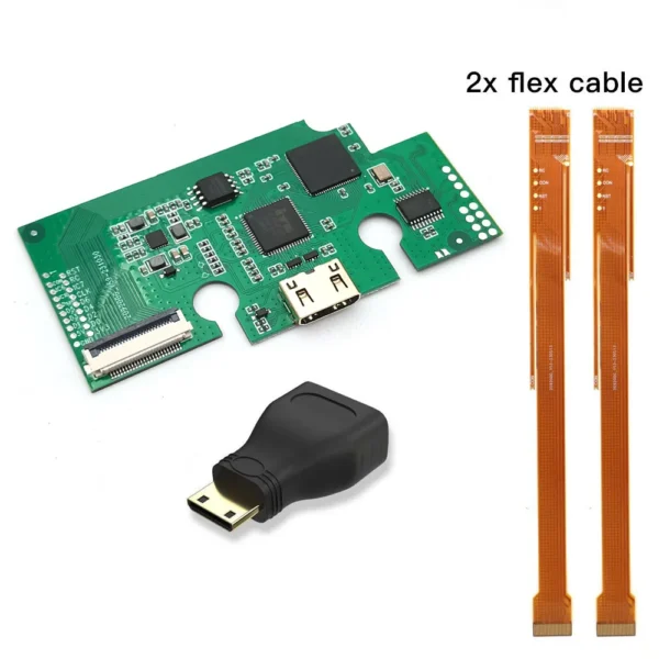 HISPEEDIDO 2023 Newest Imbeded Digital High Definition N64 HDMI TV kit Game Video PCB Mod with OSD Menu 8 color modes - Image 2
