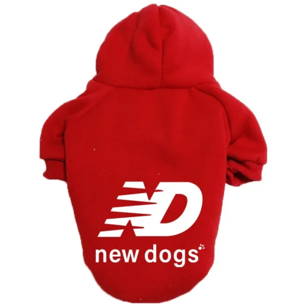 Dog clothes Pet clothes Popular fashion Hoodie Large, medium and small pet clothes Casual warm dog clothes - Image 19