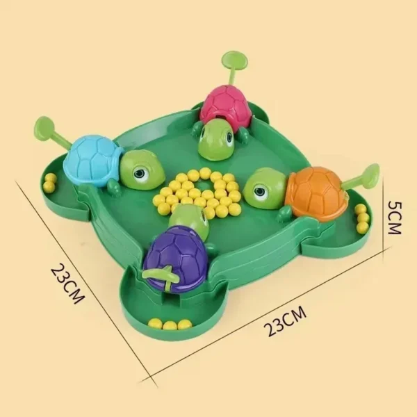 Hungry Turtle Board Games Turtle Snatching Bean Ball Table Game Kids Educational Toys Family Party Games Children Birthday Gifts - Image 3