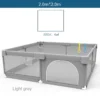 IMBABY Baby Playpens Light Gray Corralito for Baby Playground with Pull Ring Child Safety Barrier Fence Ball Box Game Playpen - Image 14