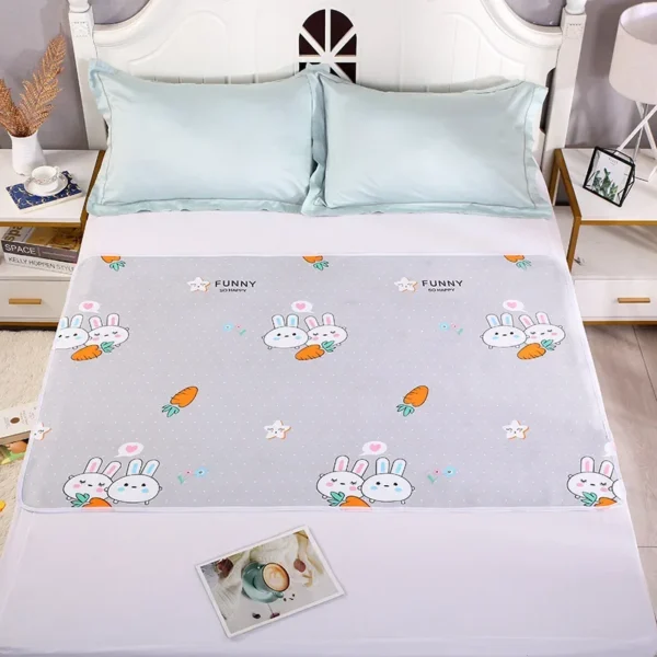 0-3Y Waterproof Baby Diaper Reusable Cotton Changing Pad Cover Baby Diaper Mattress Newborn Print Changing Mat Floor Play Mats - Image 13