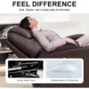 Recliner Chair, Rocking with Massage and Heat, 360° Swivel for Adults, Rocker Manual Remote