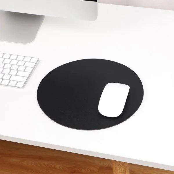 Waterproof PU Leather Mouse Pad Gaming Mouse Pad Simple Solid Color Antislip Computer Desk Accessories School Office Accessories - Image 17