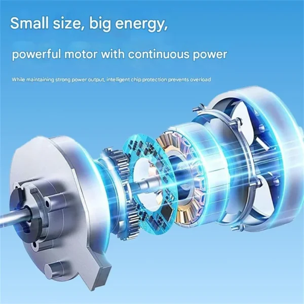 Fascia Gun Powerful Motor Silent Massage Muscle Relaxation Fatigue Relief Massager - Image 2