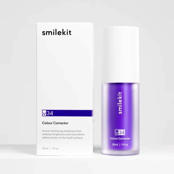 30ml V34 SmileKit Purple Toothpaste Removes Tartar Clean Oral Hygiene Fresh Breath Whitening Teeth Care Products - Image 6