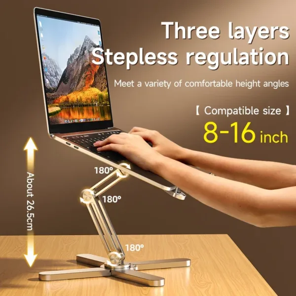 Laptop Stand with Swivel Base - Image 5