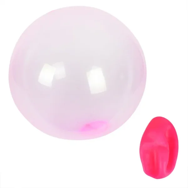 Kids Bubble Ball Balloon Blowing Transparent Bubble Inflatable Ball Games Outdoor Toys Baby Shower Water Filled Ball Toy Gifts - Image 5