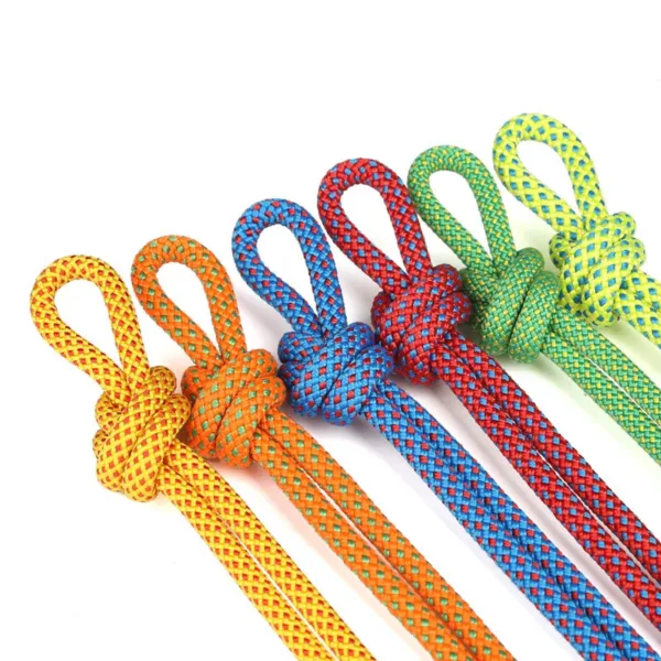 Climbing Rope Portable 6mm Non-slip Downhill Rope for Survival Parachute Cord Lanyard Camping Climbing Rope Hiking Clothesline