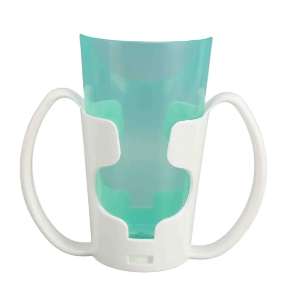 Patient Care Drinking Cup Transparent Look Beveled Mouth Comfortable Use Wear Resistance Nursery Elderly Care Cup for Disabled - Image 2