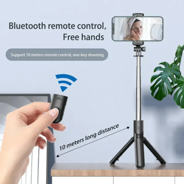Bluetooth Wireless Selfie Stick - Image 3