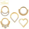 Titanium Septum Nose Rings - Image 11