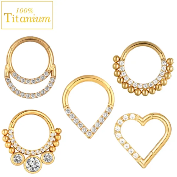 Titanium Septum Nose Rings - Image 11