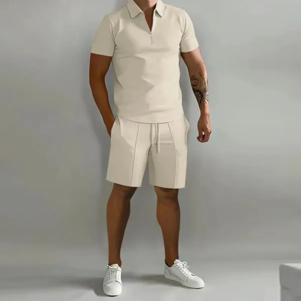2024 Europe and the United States summer suit slim-fit trend youth sports leisure men's new era