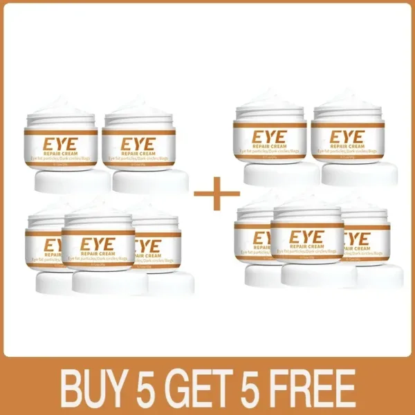 Smoothes Winkles Rolling Eye Cream Eye Bags Dark Circles Anti Puffiness Firm Cream Under Eyes Moisturizing Whitening Skin Care - Image 3