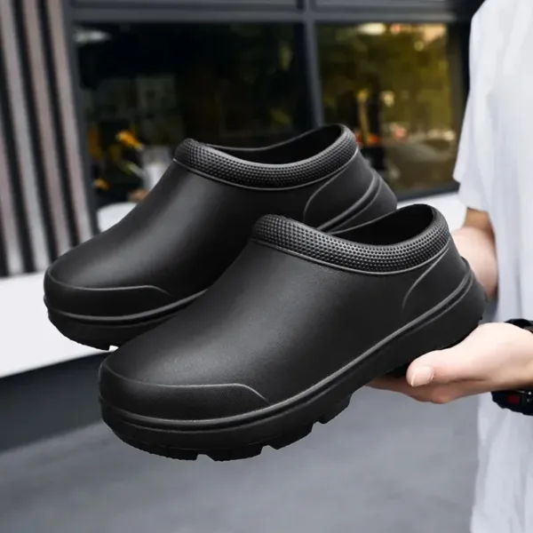 2024 Men Women EVA Chef Shoes Non-slip Waterproof Oil-proof Shoes Comfortable Workers shoes High-quality Outdoor Safety shoes - Image 4