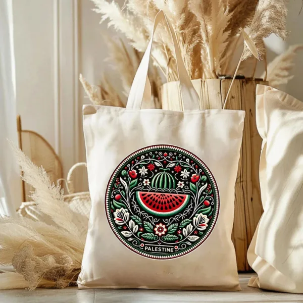 Watermelon Print Tote Bag - Image 3