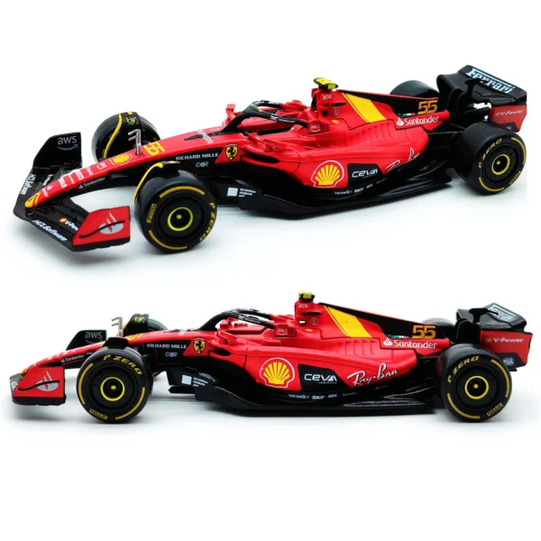 Bburago 1:43 Mercedes-AMG W14 W15 #44 #63 Racing Formula Car Static Simulation Diecast Alloy Model Car - Image 26