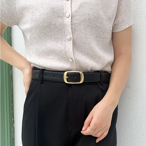 Women’s Fashion Alloy Pin Belt - Image 3