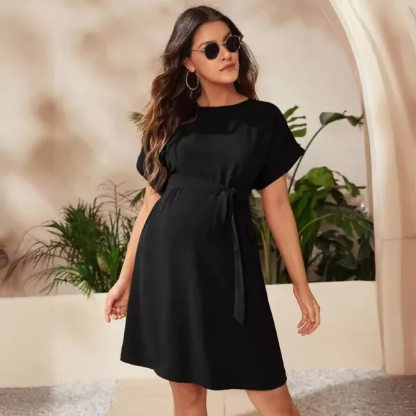 Stylish Comfortable Maternity Dress - Image 4