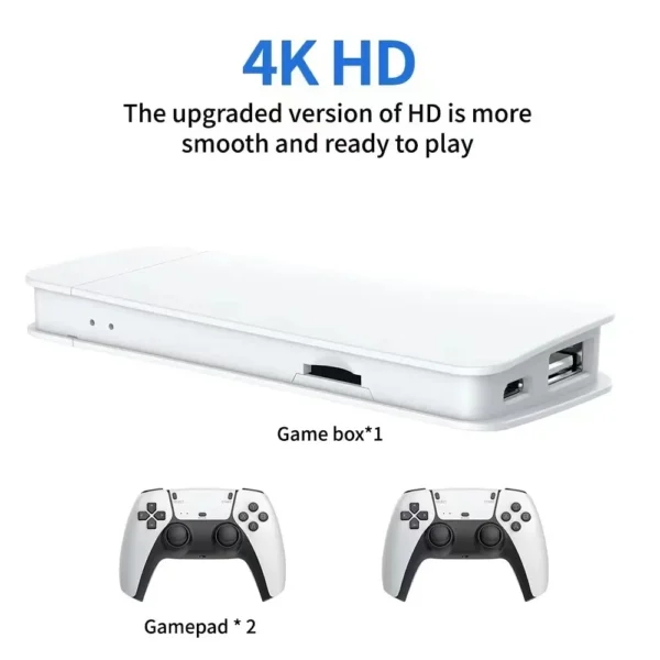 M15 Game Stick Mini TV Handheld Game Console Wireless Gamepads Video Game 64G 20000+ Retro Game HD Output Two-player for PS1 Etc - Image 5