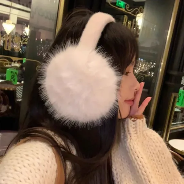 Winter Suede Plush Earmuffs - Image 7