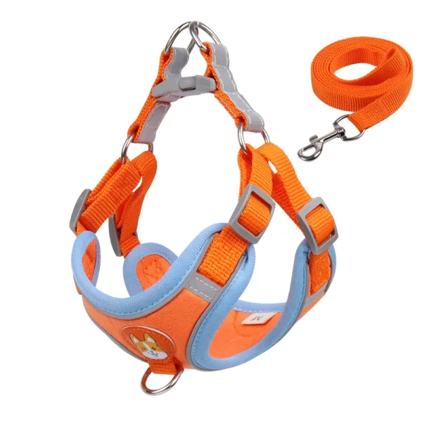 No Pull Pet Dog Harness and Leash Set Adjustable Puppy Cat Harness Vest Reflective Walking Lead Leash For Small Dogs Chihuahua - Image 12