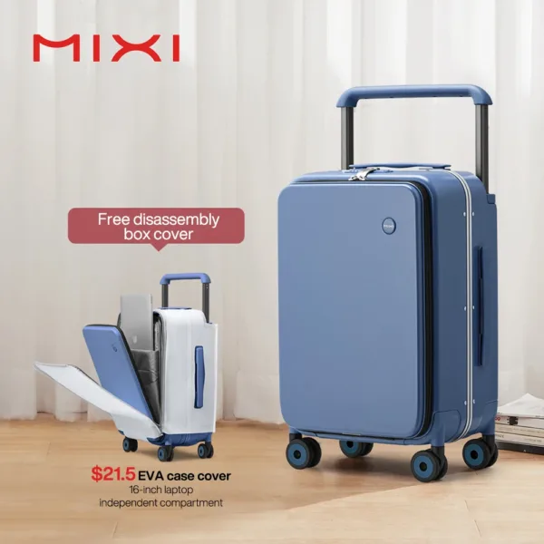 Mixi Wide Handle Suitcase - Image 7