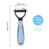 3in1 Water Dog Brush Electric Spray Pet Steam Brush Soft Silicone Hair Removal Water Brush Dog Grooming Supplies Pet Accessories - Image 17
