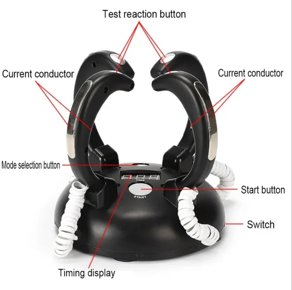2024 new Desktop Trick Electric Lie Detector Entertaining Party Game and Mesa Gift for Family and Friends Enjoyable Table Game - Image 6