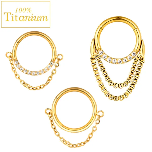 Titanium Septum Nose Rings - Image 18