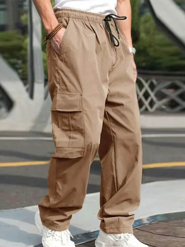 Men's New Fall Pants Men's Casual Pants Multi-pocket Cargo Pants - Image 4