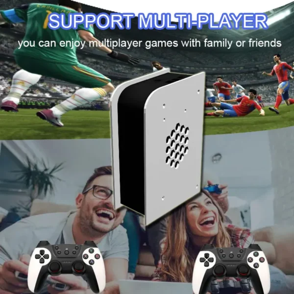 LZAKMR 500GB Retro Game Console M15 Batocera 3865U 70000+Games For Wii PS2 PSP GameCube N64 Wireless handle Children's Gift - Image 5