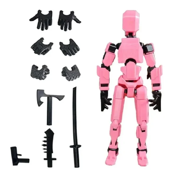 Multi-Jointed Movable Shapeshift Robot 2.0 3D Printed Mannequin Dummy 13 Action Figures Toys Kids Adults Parent-children Games - Image 3