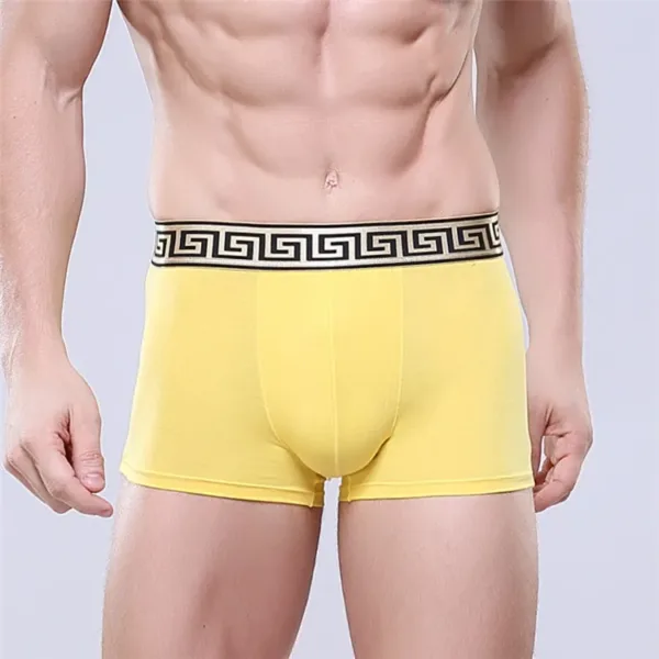 Men's Underwear Cotton Wedding Red Boxer For Men - Image 4