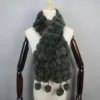 Genuine Rabbit Fur Scarf