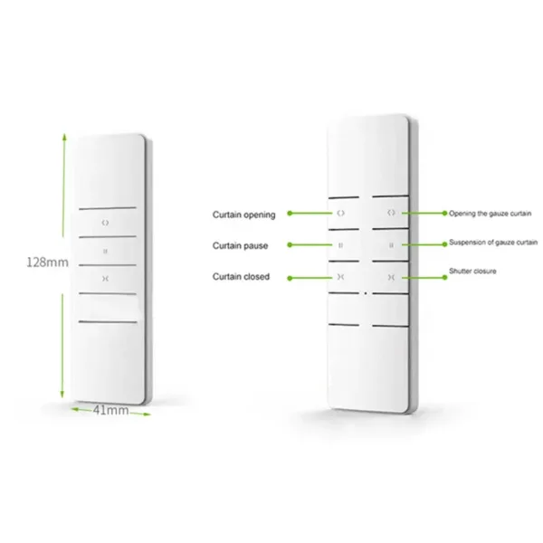 Tuya WIFI Zigbee Smart Curtain Motor Ultra Quiet Electric Wireless Remote Control Voice Control Work With Alexa Google Home - Image 7