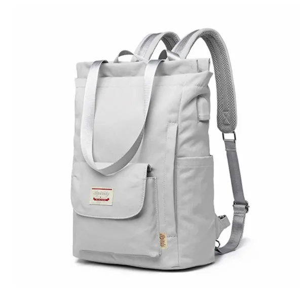 Korean USB College Backpack - Image 5