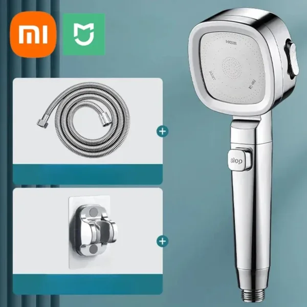 Xiaomi High Pressure Shower Head 3 Modes Adjustable Filter Shower Head Set New Smart Bathroom Shower Head Accessories Sprayer - Image 6