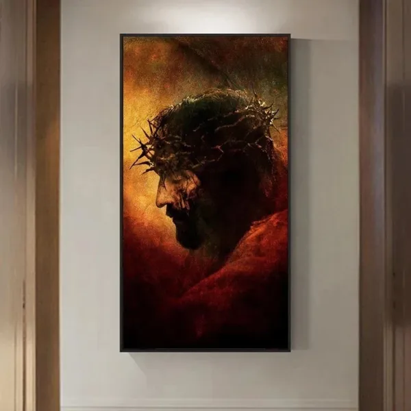 Crown of Thorns Jesus Christ Religion Art Posters Canvas Painting Wall Prints God Picture Living Room Corridor Modern Home Decor - Image 4