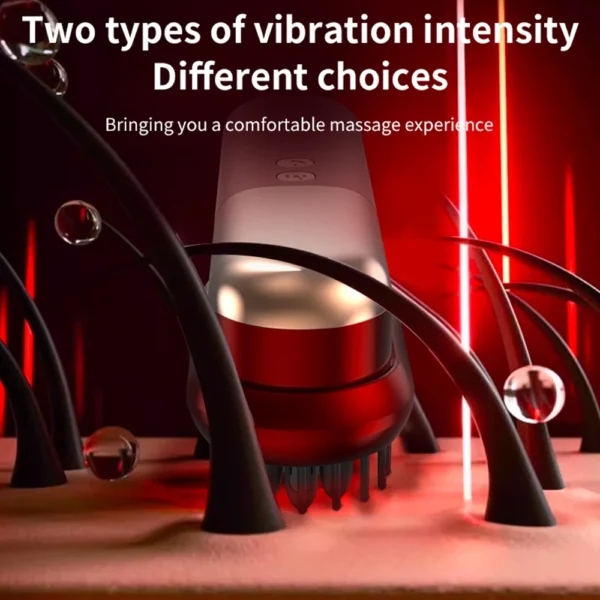 Electric Vibration Massage Comb Infrared Red Light Therapy Hair Growth Heating Massage Scalp Brush Anti Hair Loss Hair Care - Image 5