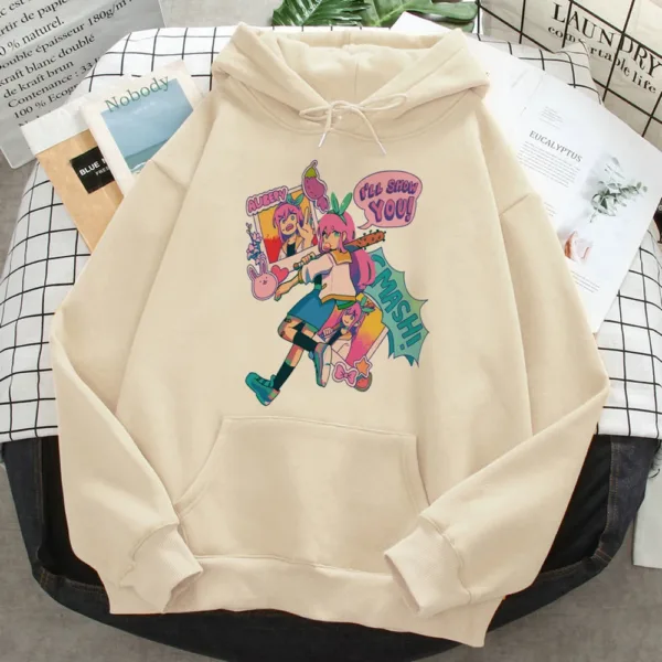 Omori hoodies women y2k aesthetic Kawaii sweat y2k Hooded Shirt women harajuku tracksuit - Image 2