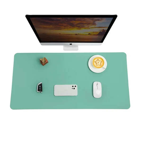 Large Mouse Pad Extra Big Non-Slip Desk Pad Waterproof PU Leather Desk Table Protector Gaming Mouse Mat for Game Office Work - Image 8