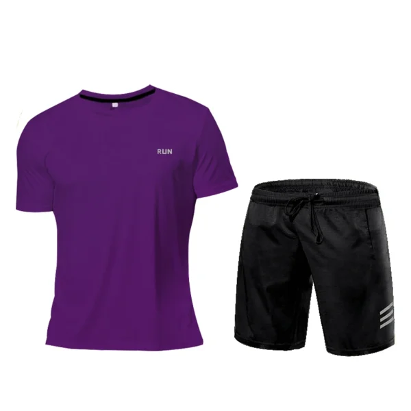 Men's Sportswear Tracksuit Gym Compression Clothing Fitness Running Set Athletic Wear T Shirts Ropa Deportiva Hombre Camisetas - Image 13