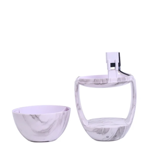Large Capacity Humidifier with Marble Pattern Design, Anti Gravity Water Droplet Humidifie - Image 3