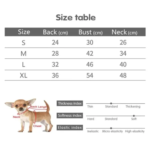 Winter Warm Puppy Kitten Pullover Soft Fleece Dog Clothes Pet Clothes for Small Dogs Chihuahua Bulldog Apparel Sweater for Dogs - Image 10